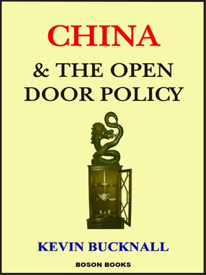 cover image of China and the Open Door Policy